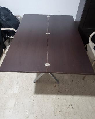 Tavolo/scrivania trasformabile allungabile
