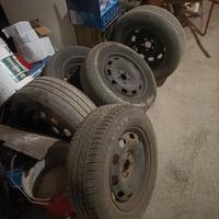 cerchi ferro gomme inverno Golf IV Vw Volkswagen 4