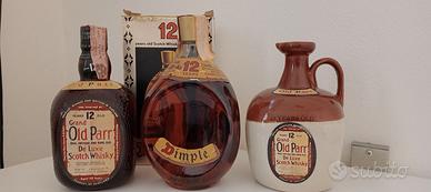 Bottiglie whisky da collezione