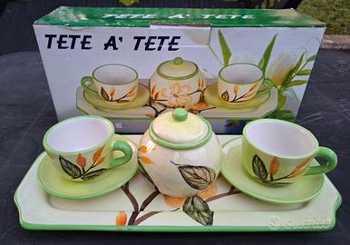 Set 2 tazzine e zuccheriera Tete à tete