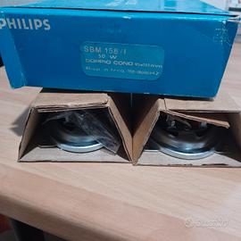 Coppia Altoparlanti Philips Vintage