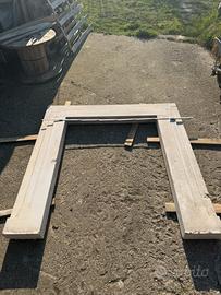 Contorno caminio PIETRA BIANCA VICENZA