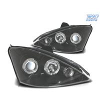 FARI PER FORD FOCUS 01-05 ANGEL EYES SFONDO NERO