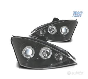 FARI PER FORD FOCUS 01-05 ANGEL EYES SFONDO NERO
