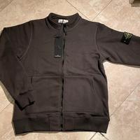 Felpa stone island grigia S