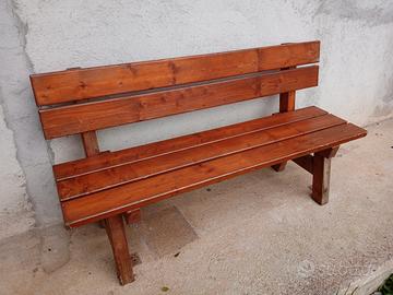panchine in legno da giardino 