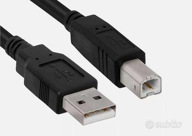 Cavo USB 2.0 high speed per trasferimento dati A/B