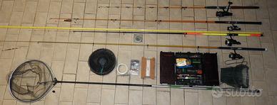 Set da pesca in mare