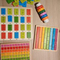 Giochi didattici in legno matematica