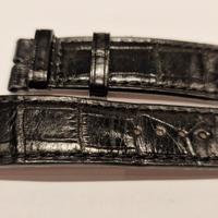 Cinturino Chopard in alligatore nero satinato 