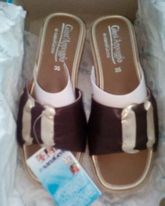 Sandalo donna sanagens giustoappoggio n.35 pelle