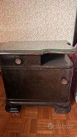 comodino antico in noce stile Luigi Filippo