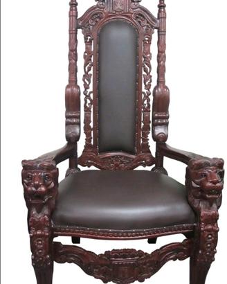 Trono/Poltrona Leoni 