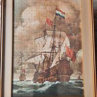 Cornice con puzzle in legno e vetro