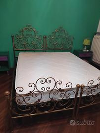 letti in ferro singoli trasformabili in due piazze