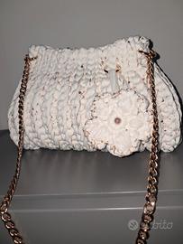 borsa all'uncinetto Handmade 