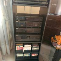 impianto hi-fi Sony technics