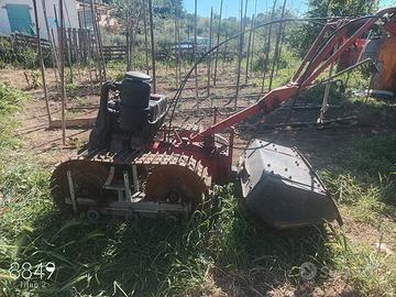 motocoltivatore cingolato 12 CV disel