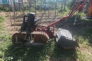 motocoltivatore cingolato 12 CV disel