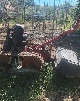 motocoltivatore cingolato 12 CV disel