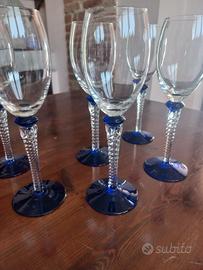 servizio da 6 bicchieri da vino