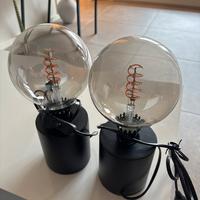 Lampade da comodino/scrivania luce calda a vista