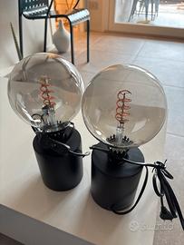 Lampade da comodino/scrivania luce calda a vista