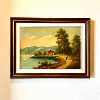 Quadro olio paesaggio - Rota