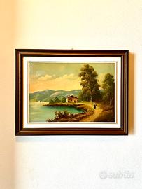 Quadro olio paesaggio - Rota