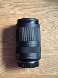 CANON RF 24-240 mm f4-6.3 IS USM come nuovo