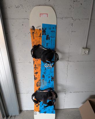 tavola snowboard + attacchi