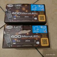 2 confezioni di luci microled LOTTI
