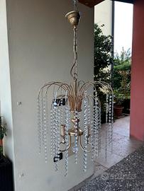 lampadario vintage mid-century a sospensione