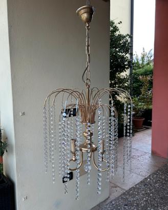 lampadario vintage mid-century a sospensione