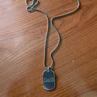 Collana D&G stile militare