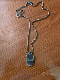 Collana D&G stile militare