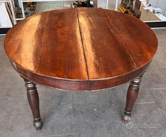 Tavolo antico tondo