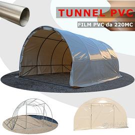 Box gazebo tunnel copertura in PVC per giardino