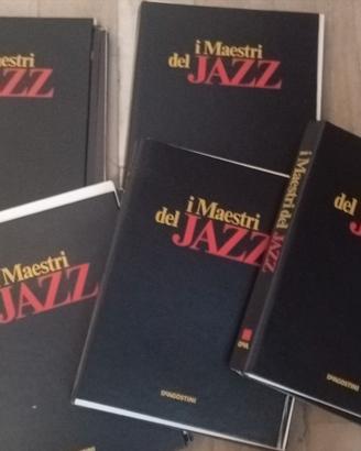  5 raccoglitori con fascicoli i maestri del jazz 