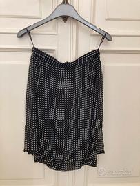 Gonna in voile di seta