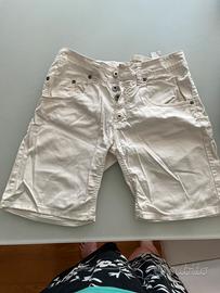 Pantaloncini corti bianchi Please donna taglia S
