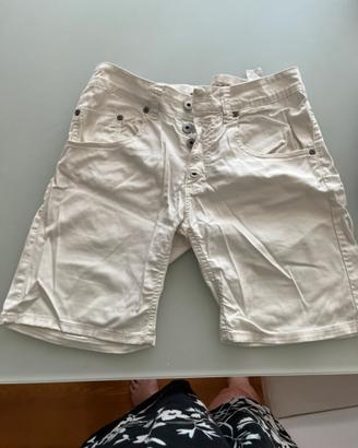Pantaloncini corti bianchi Please donna taglia S