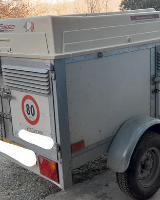 Rimorchio Cresci trasporto attrezzature e animali
