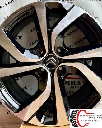 4 CERCHI IN LEGA RAGGIO 17 CITROEN C3 AIRCROSS C4