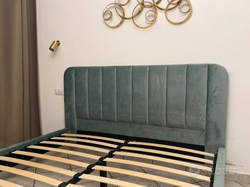 Letto matrimoniale 160x190 con rete inclusa