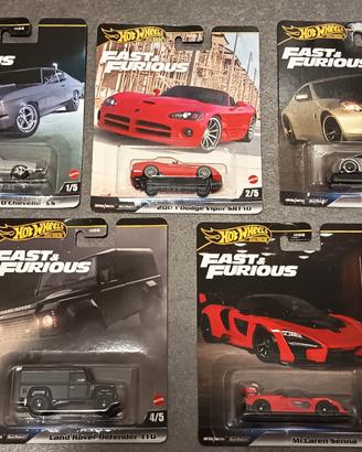 Hot Wheels Premium Fast & Furious