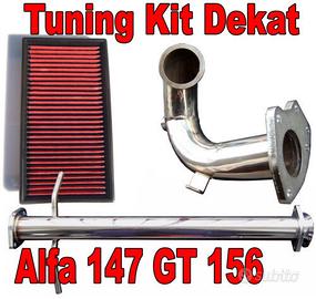 DOWNPIPE INOX + DEKAT ALFA 147 GT 1.9 Filtro Sport