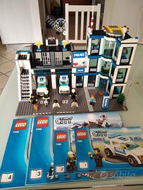 Set lego city 7498 completo con figure e istruzion