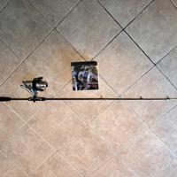 Combo pesca bolentino canna e mulinello