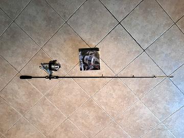 Combo pesca bolentino canna e mulinello